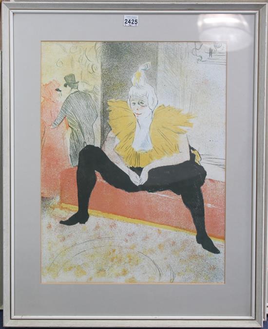 Henri Toulouse-Lautrec (1864-1901) Elles. London: The Toulouse-Lautrec Circle, 1969, 20.25 x 15.5in.